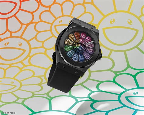 hublot x takashi murakami.|nft watch.